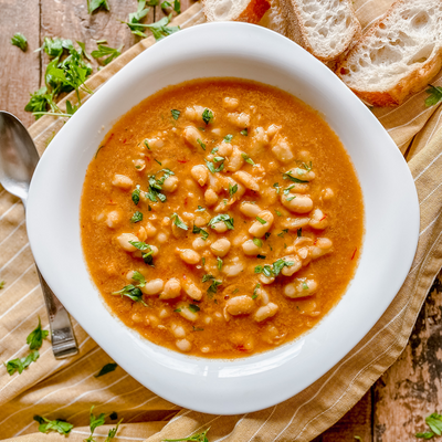 Heart-warming Spanish Bean Soup | Sopa De Alubias Blancas Recipe