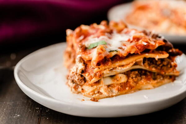 Classic Lasagna Recipe With Ground Beef