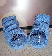 Crochet Gladiator Sandals