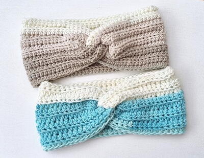 Ocean Breeze Crochet Headband