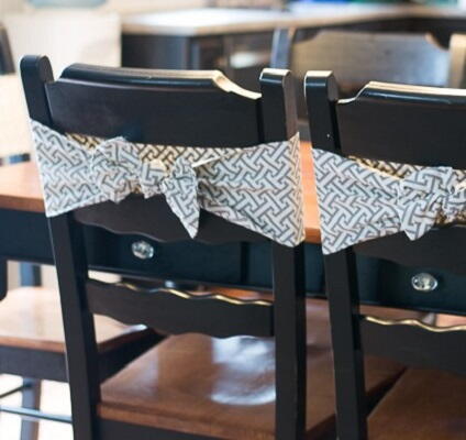 Darling DIY Chair Bows