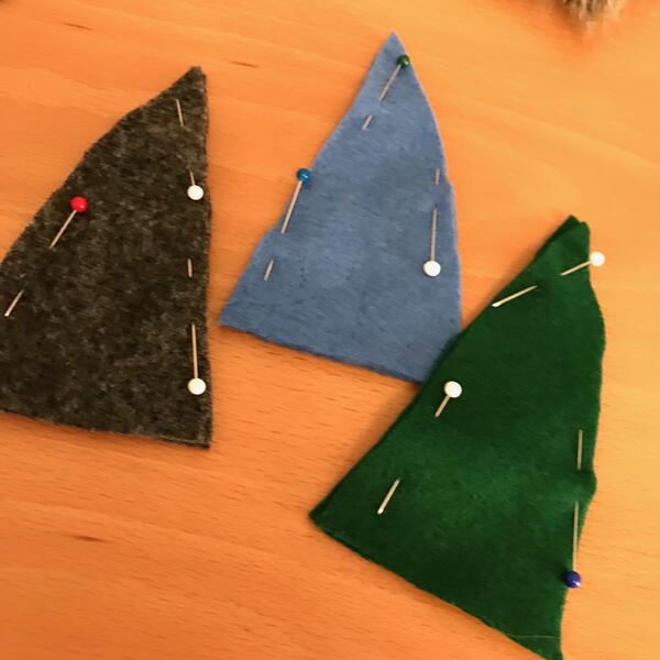 Mini Christmas Gnome Stockings - Step 8