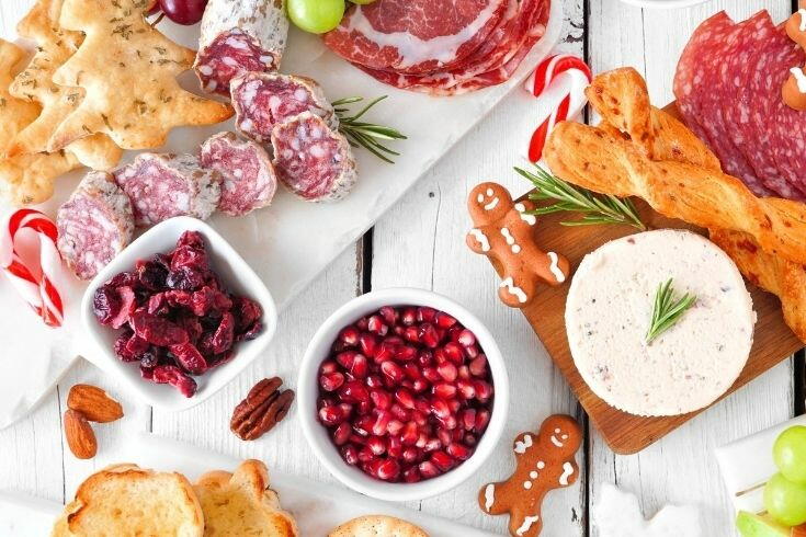 How To Make A Holiday Charcuterie Board | DIYIdeaCenter.com