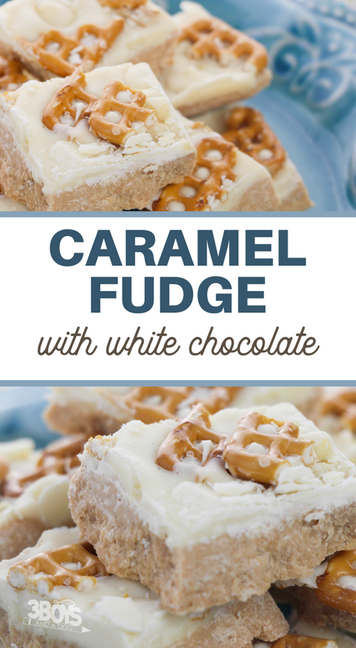 Super Delicious Caramel White Chocolate Fudge Recipe