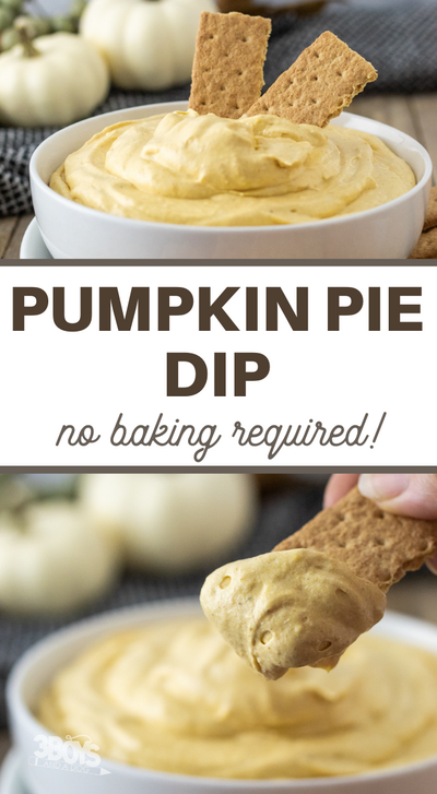 5-ingredient Pumpkin Pie Dip Recipe