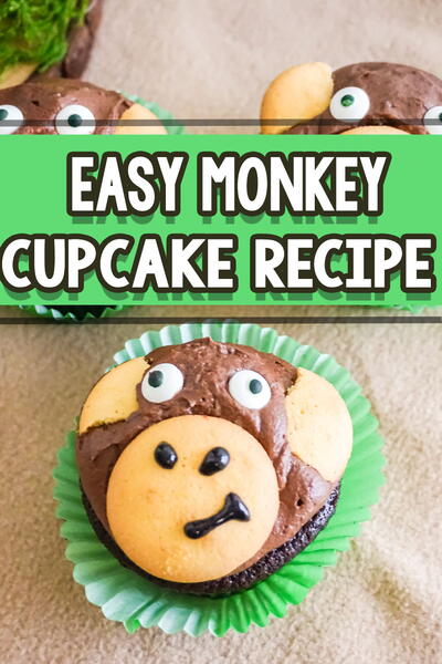 Easy Monkey Cupcake Recipe