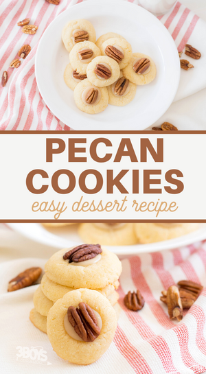 Sweet And Simple Pecan Thumbprint Cookies