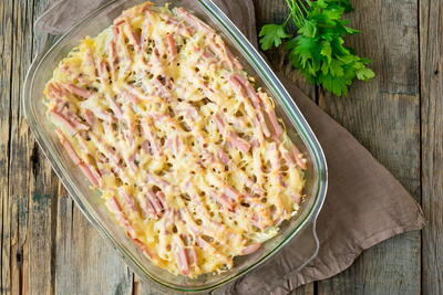 Pasta Baked With Sausage