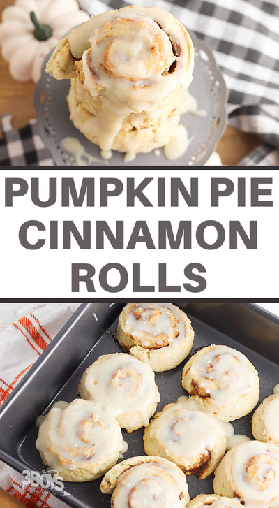 The Best Pumpkin Pie Cinnamon Rolls Recipe