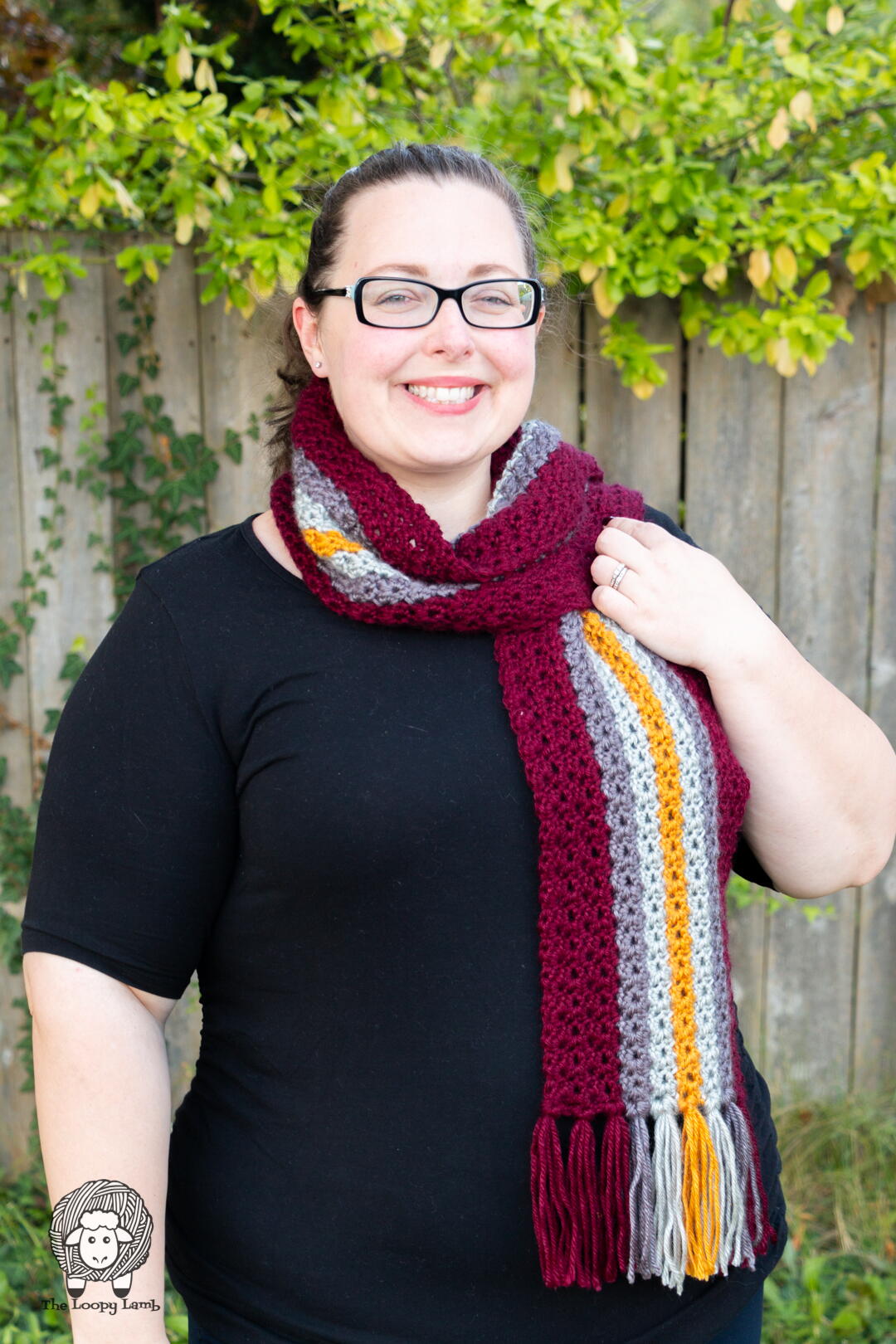 Brave At Heart Crochet Scarf | FaveCrafts.com