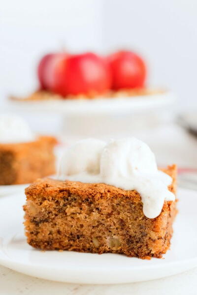 Apple Walnut Cake