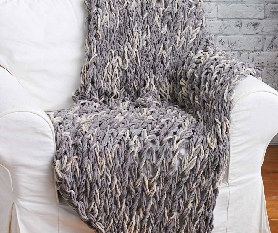 how-much-yarn-do-i-need-to-arm-knit-a-blanket-allfreeknitting