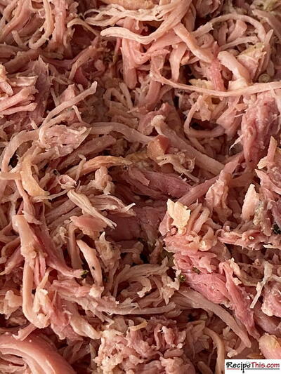 Slow Cooker Pulled Gammon