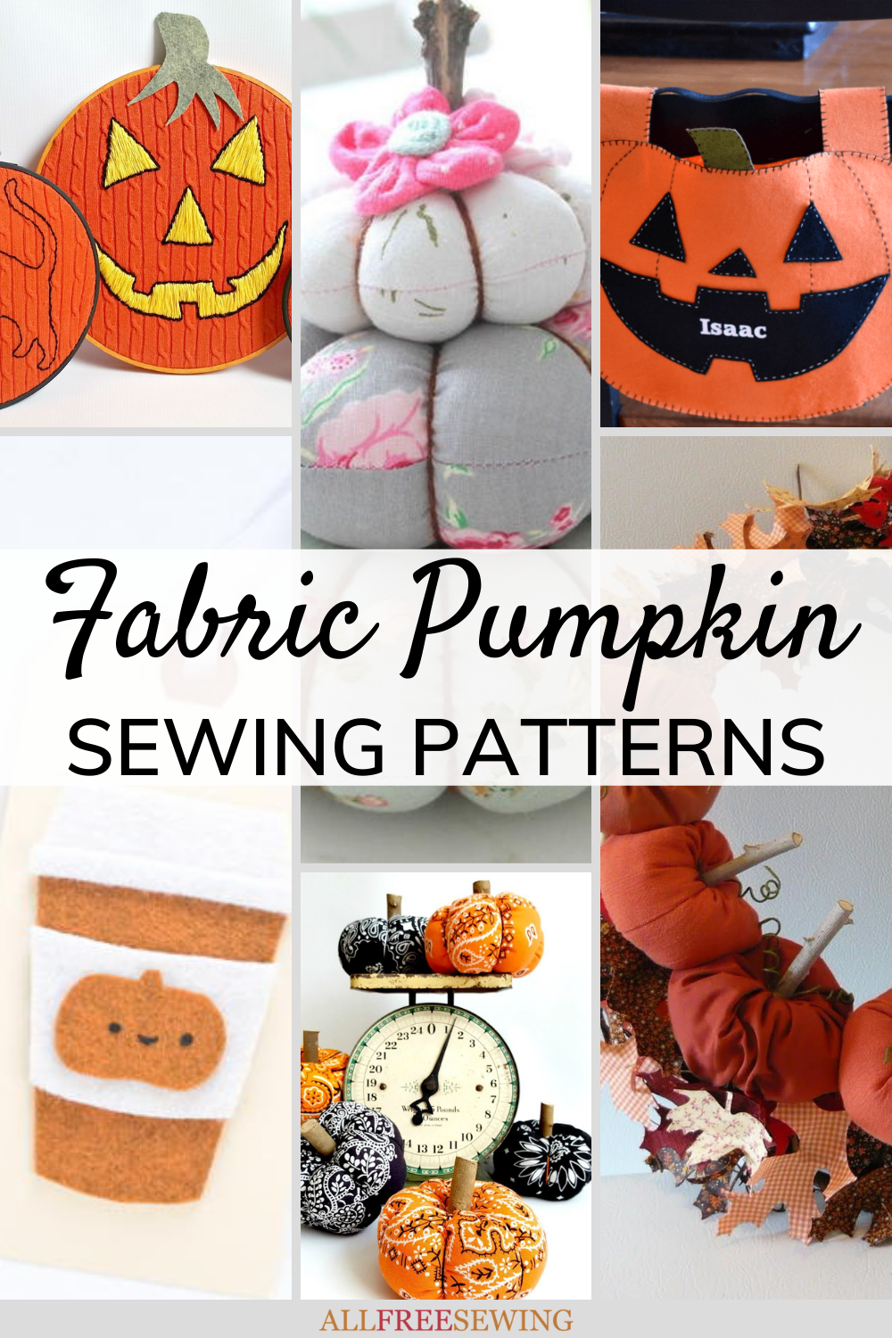 38 Fabric Pumpkin Patterns (Free) + More Pumpkin Crafts