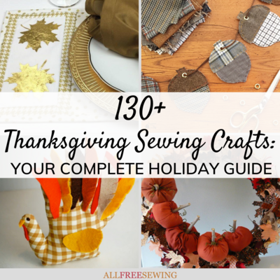 130+ Free Thanksgiving Sewing Patterns