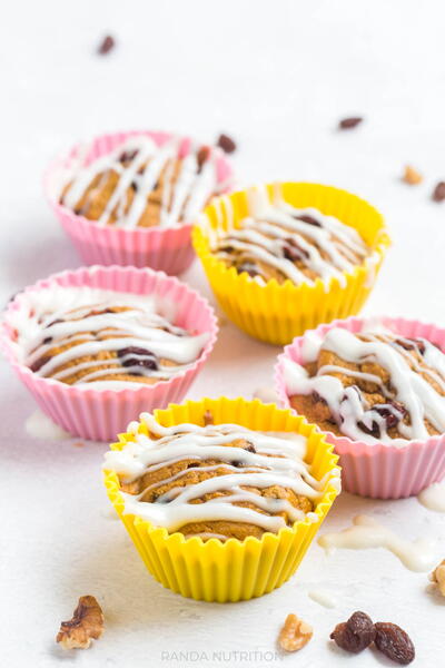 Healthy Carrot Cake Muffins Recipe
