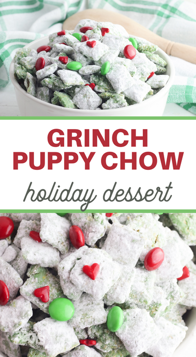 Grinch Puppy Chow Recipe