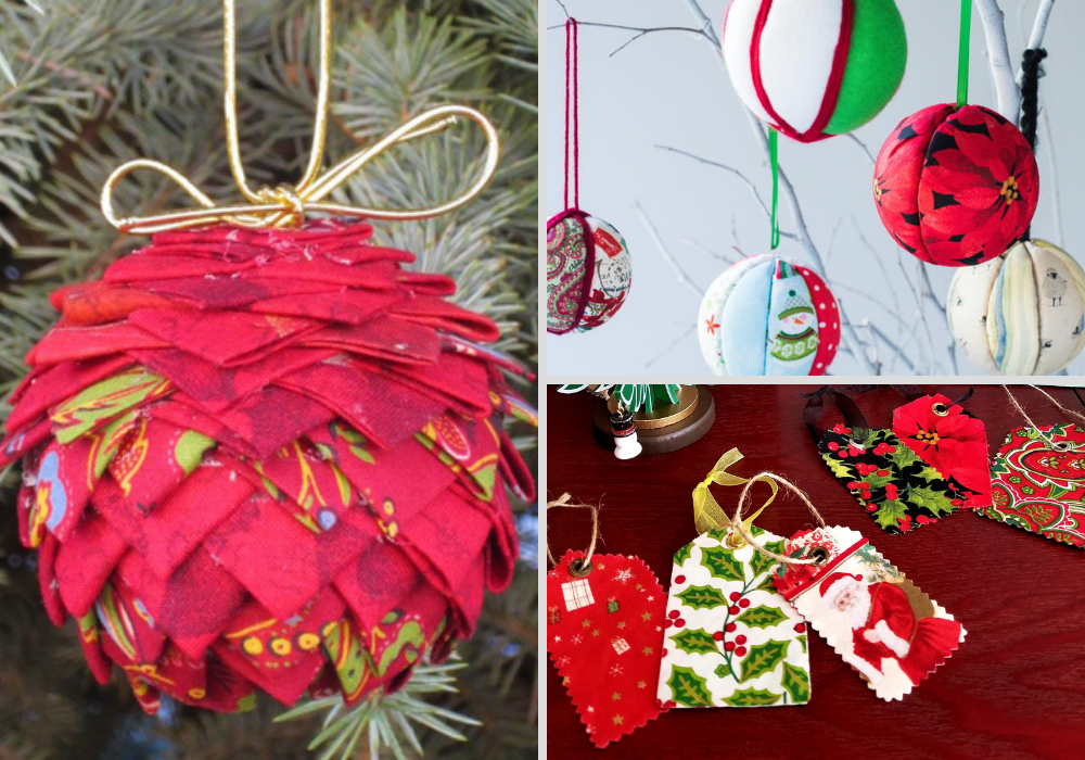 10 Festive NoSew Christmas Ornaments