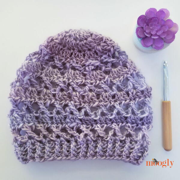 Lavender Kisses Beanie