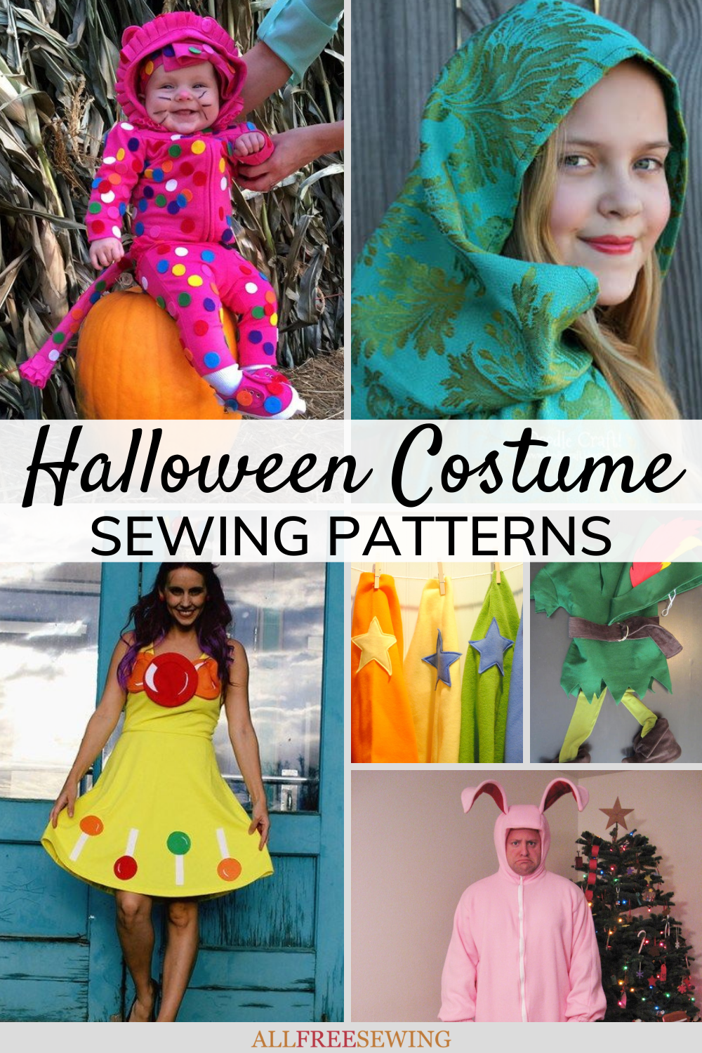 50+ Halloween Costume Sewing Patterns for the Family (Free!)