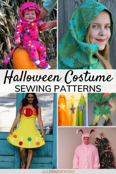 50+ Halloween Costume Sewing Patterns for the Family (Free ...