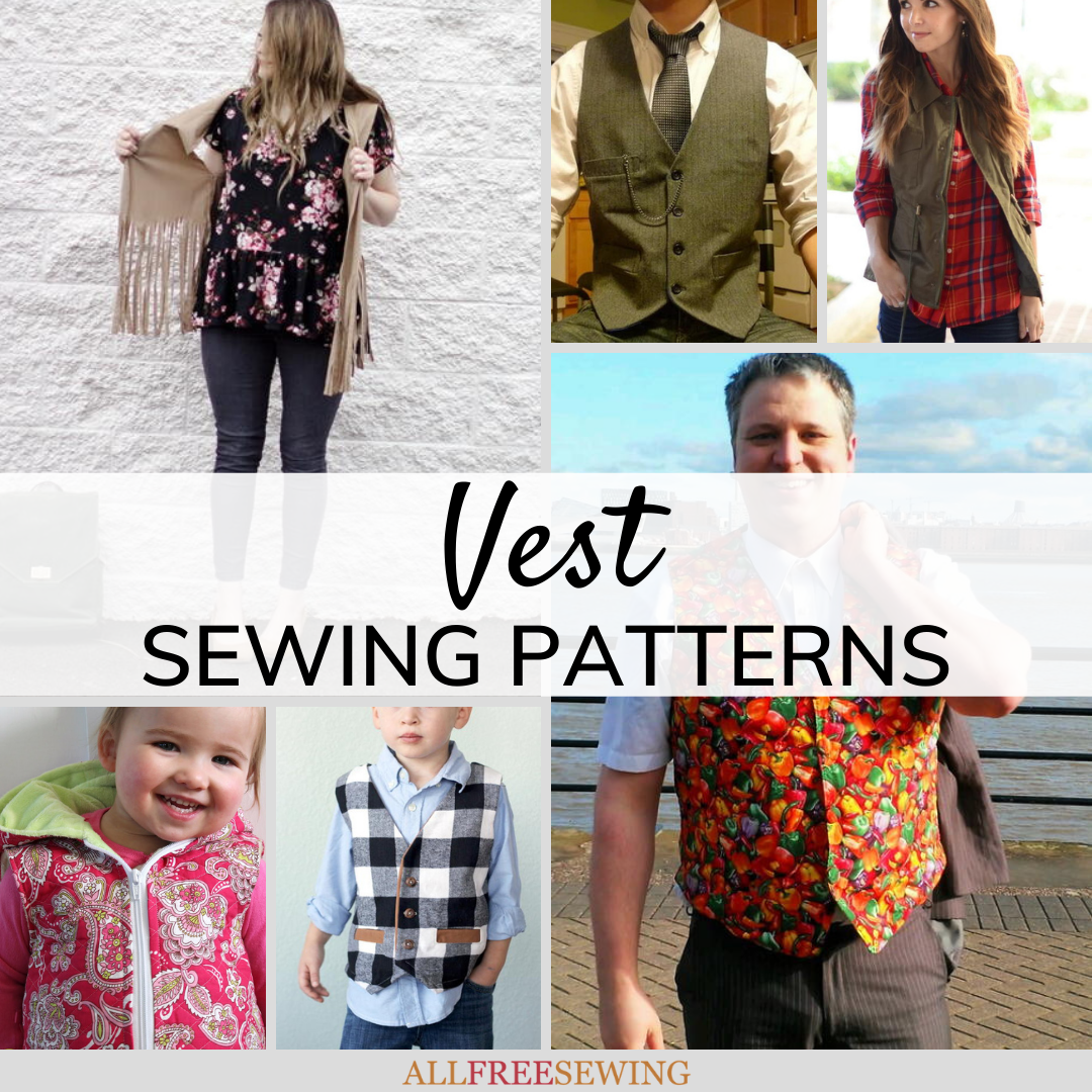 19+ Vest Sewing Patterns (Free) | AllFreeSewing.com 19+ Vest Sewing Patterns (Free) | AllFreeSewing.com