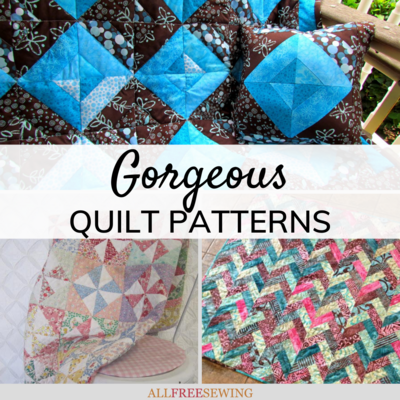 21+ Gorgeous Quilt Patterns (Free!) | AllFreeSewing.com