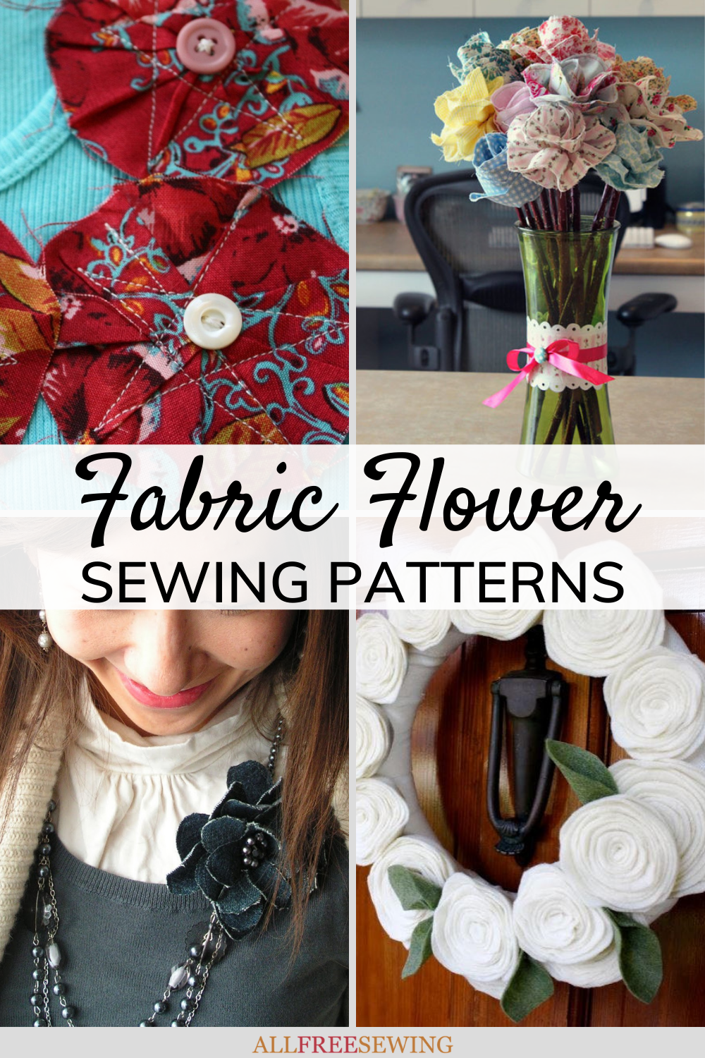 Fabric Rose Pattern Free Printable