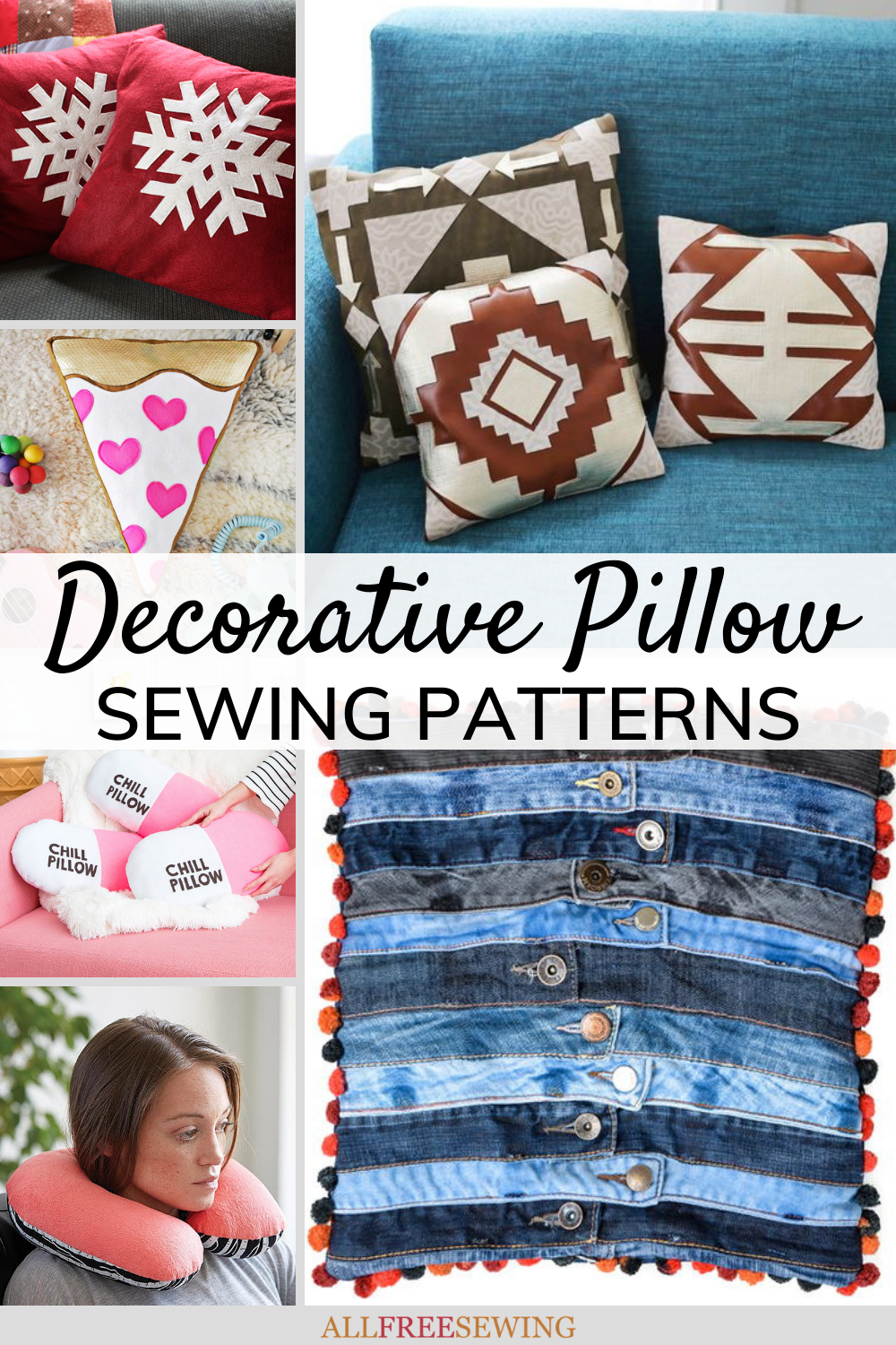 Fancy Pillows Patterns 60+ FREE Decorative Pillow Patterns | AllFreeSewing.com