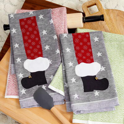 Santa's Boots Towels