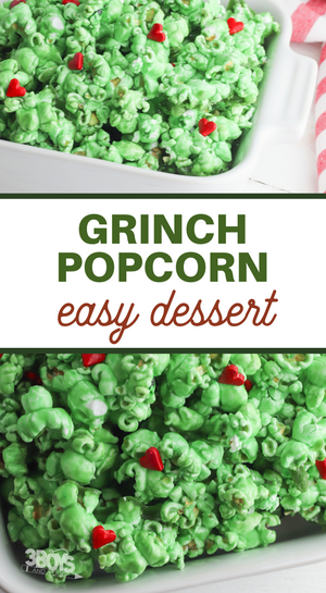 Festive Easy Grinch Popcorn Recipe