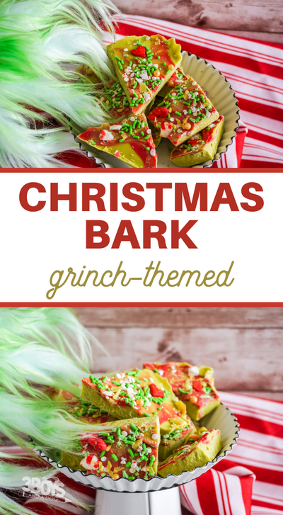 Perfectly Festive Grinch Bark Recipe