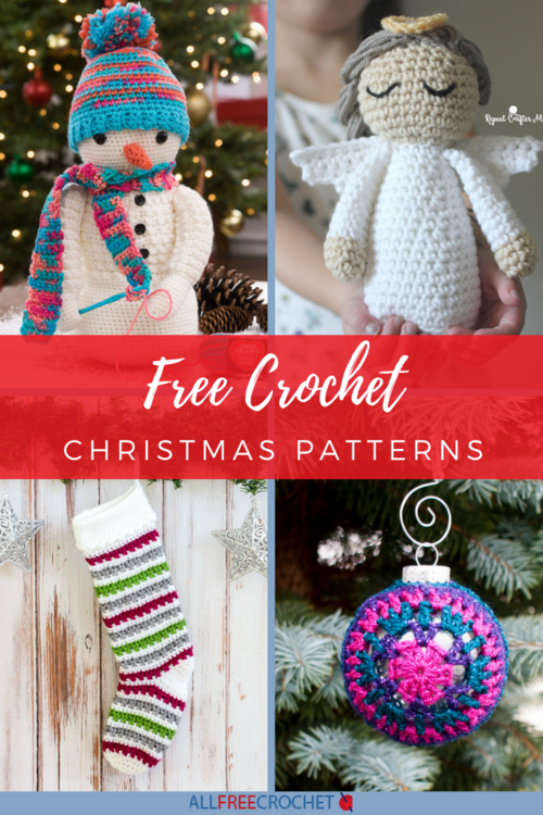 400+ Free Crochet Christmas Patterns | AllFreeCrochet.com