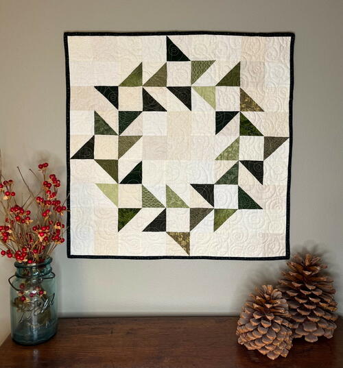 Evergreen Wreath Quilt