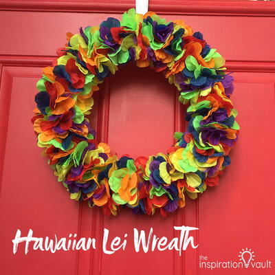 Hawaiian Lei Wreath