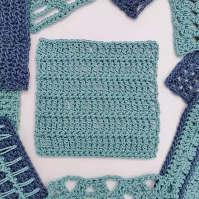 Singles And Trebles Crochet Stitch Tutorial 