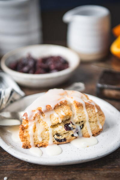 Cranberry Orange Scones