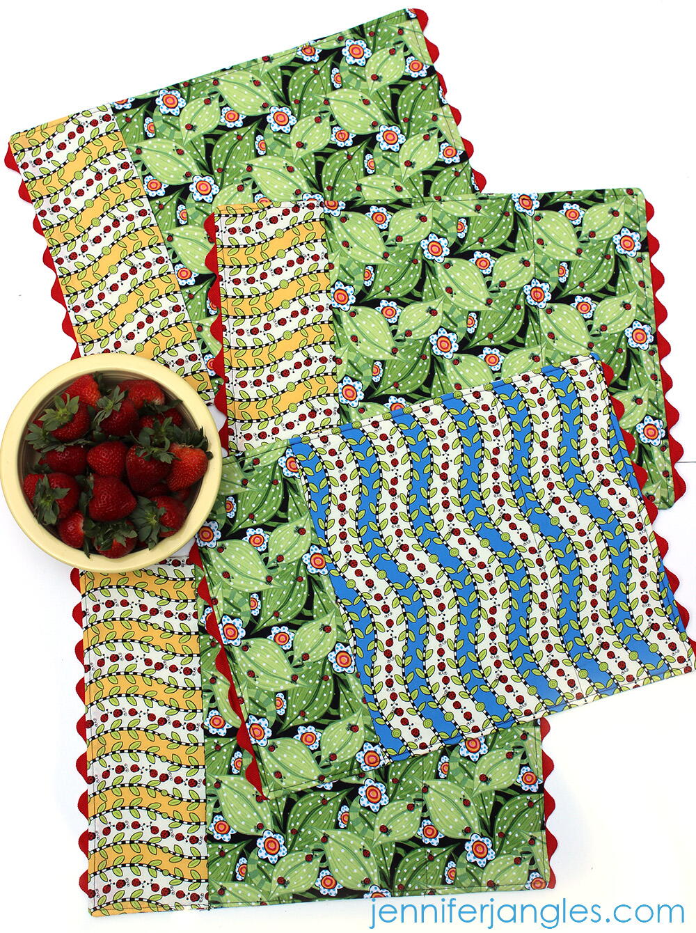Reversible DIY Placemat Patterns