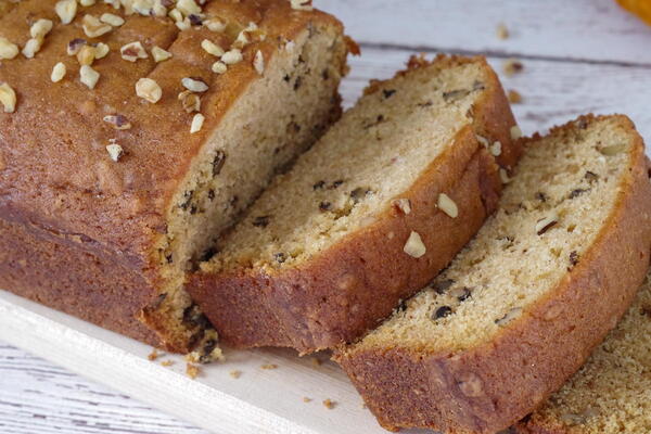 Pumpkin Walnut Bread