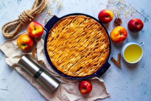 No Guilt Apple Pie Sugar-free Fat-free Recipe