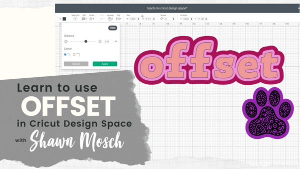 Using Offset In Cricut Design Space