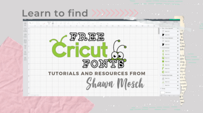How to Find Free Fonts in Cricut Design Space