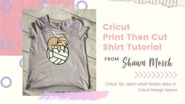 Print Then Cut Shirt With Cricut
