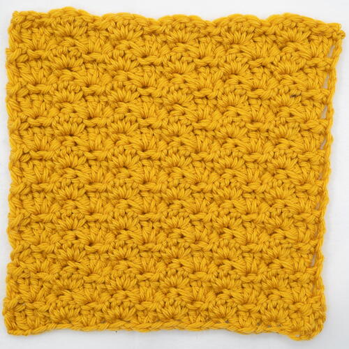 Fan Stitch Crochet Tutorial