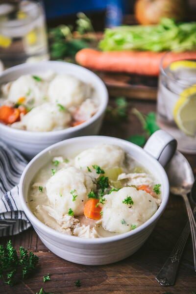 Old Fashioned Chicken And Dumpling Soup