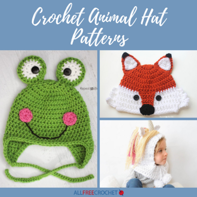 40 Crochet Animal Hat Patterns