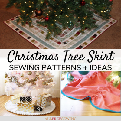 20 DIY Christmas Tree Skirt Ideas