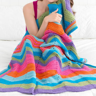 Crochet Ripple Afghan Patterns | AllFreeCrochet.com