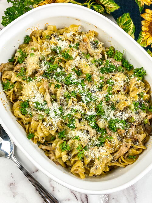 Chicken And Portobello Mushroom Casserole