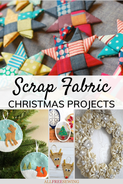 15 Scrap Fabric Christmas Projects